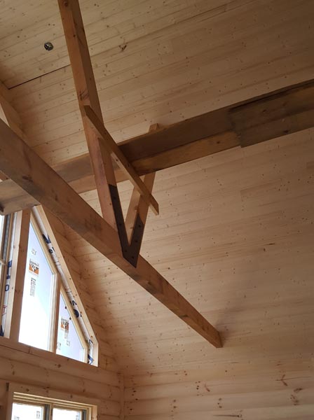 Cabin Vaulted Ceiling